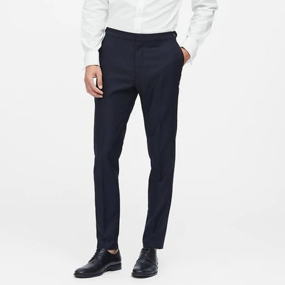 Banana Republic Slim Tapered Tuxedo Pants 29/30
